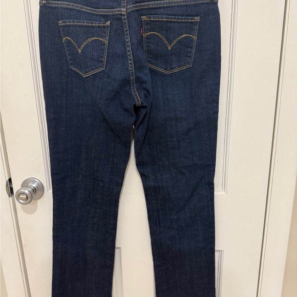 Levi's Demi Curve Classic Straight Leg Jeans Women W29 Zip Fly - Picture 3 of 4